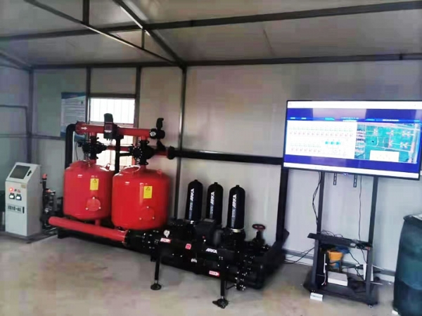 水肥一體（tǐ）機現場安裝布置（zhì）